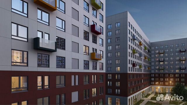 1-к квартира, 39.7 м², 4/11 эт.