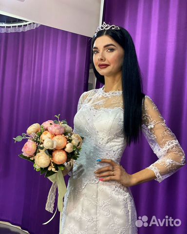 Свадебное платье миди Свадебное платье миди