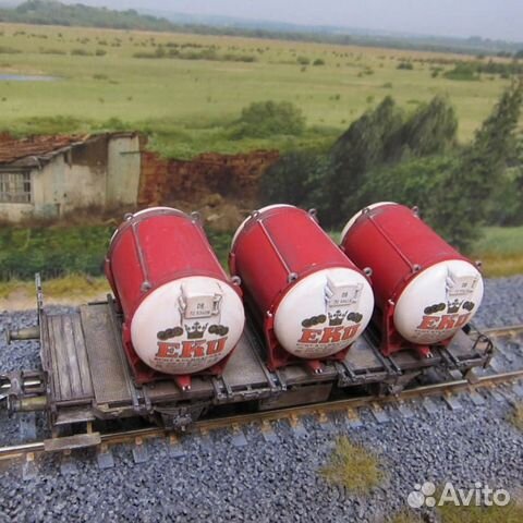 Железная дорога, вагон для перевозки но 1/87 Железная дорога, вагон для перевозки но 1/87