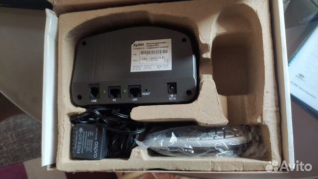 Телефон Zyxel P-2300RDL EE с поддержкой IP