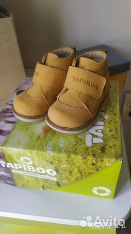 Ботинки Tapiboo демисезонные. Размер 19