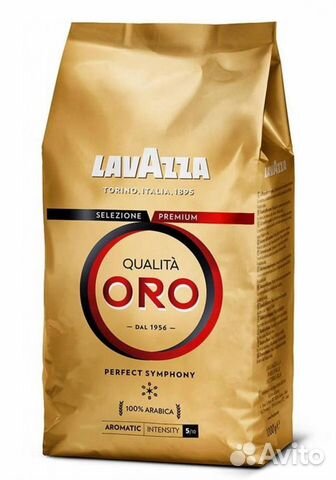 Кофе в зернах Lavazza Qualita Oro 1000г (1кг) Кофе в зернах Lavazza Qualita Oro 1000г (1кг)