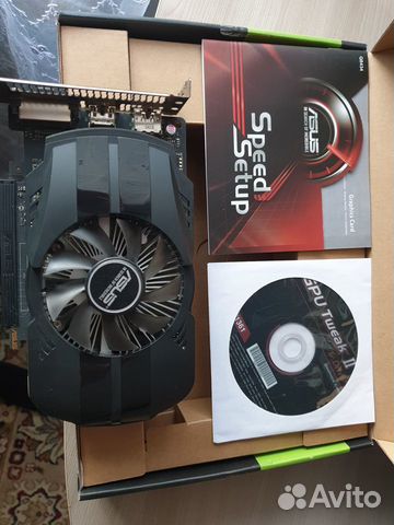 Видеокарта asus GTX 1050ti 4 гига