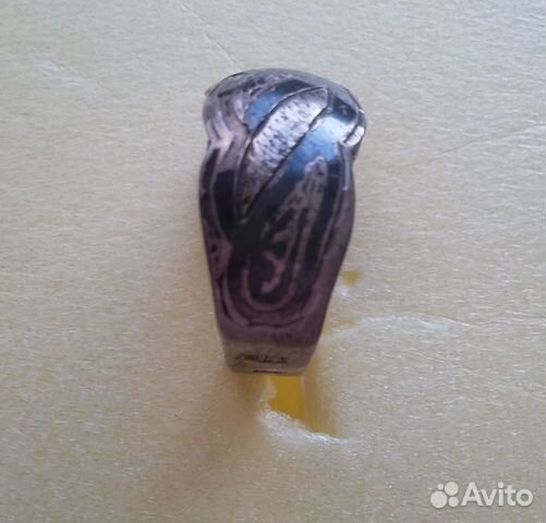 Серебряное кольцо СССР.18 размер.875 проба