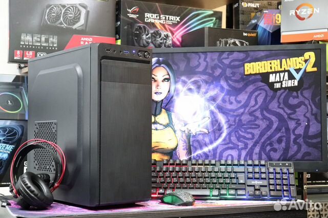 Игровой пк i5-9400F GTX 1660 Super 6GB 8GB SSD120 Игровой пк i5-9400F GTX 1660 Super 6GB 8GB SSD120