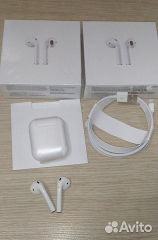 Беспроводные наушники AirPods 2 Беспроводные наушники AirPods 2