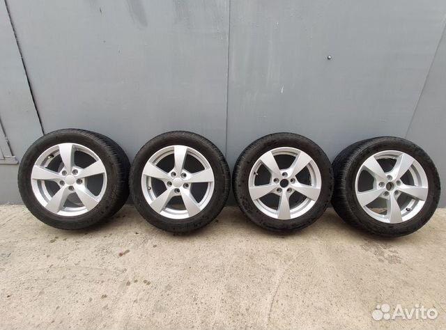 Колёса для Skoda, VW: 6хR15 5х100 ET38 DIA57.1 Колёса для Skoda, VW: 6хR15 5х100 ET38 DIA57.1