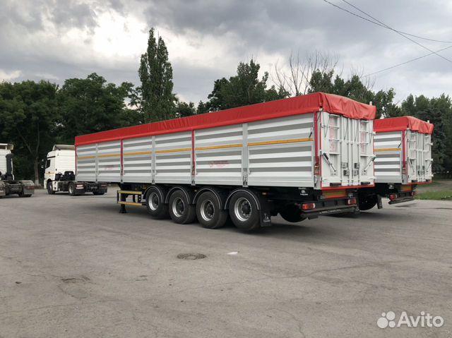 Полуприцеп-зерновоз (45-80 м.куб - 31 евро палле
