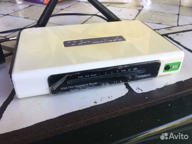 Роутер TP-Link TL-MR3420 Роутер TP-Link TL-MR3420