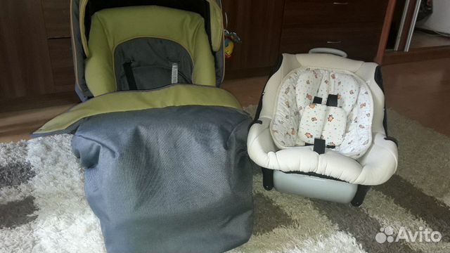Коляска 3в 1 roan