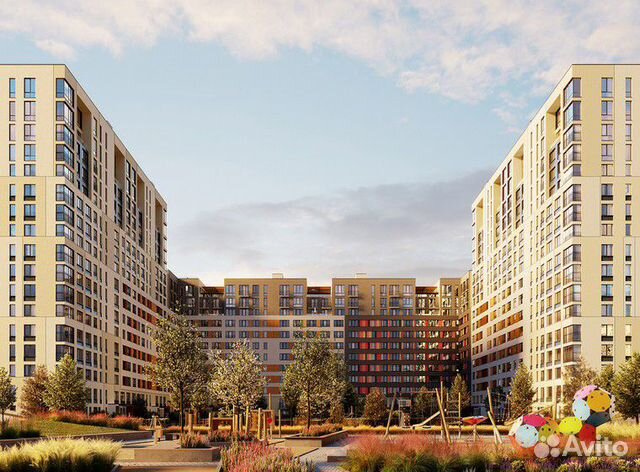 1-к квартира, 40.1 м², 4/12 эт.