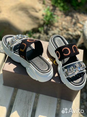 Шлепанцы Gucci Шлепанцы Gucci