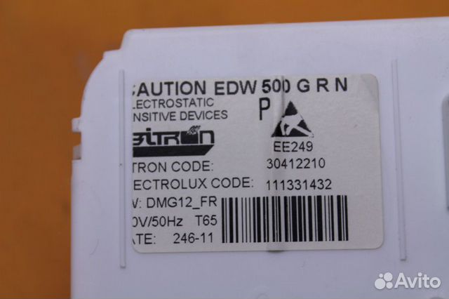 Модуль управления Electrolux 1113314320 бу. 5922 Модуль управления Electrolux 1113314320 бу. 5922