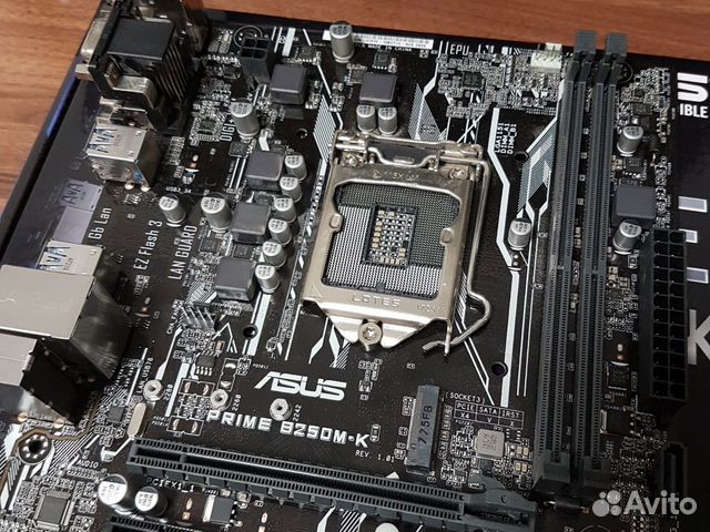 Материнская плата asus prime B250M-K Материнская плата asus prime B250M-K