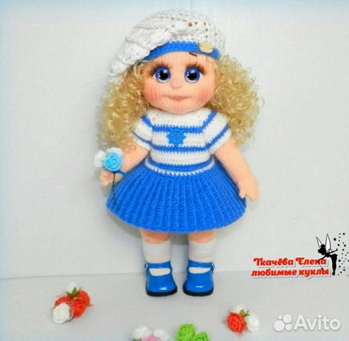 Кукла вязаная 
