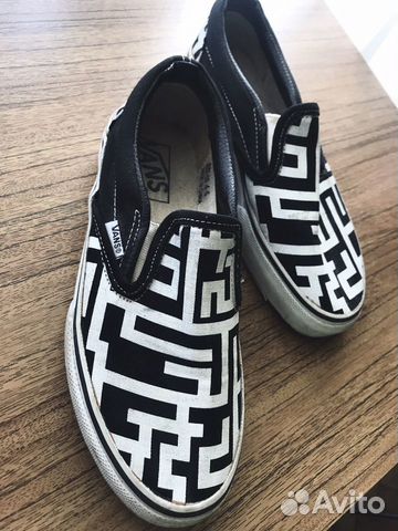 Слипоны, кеды Vans