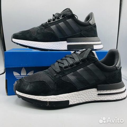 Кроссовки Adidas ZX 500 черные Кроссовки Adidas ZX 500 черные