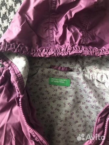 Куртка Zara и Benetton 12-24 мес