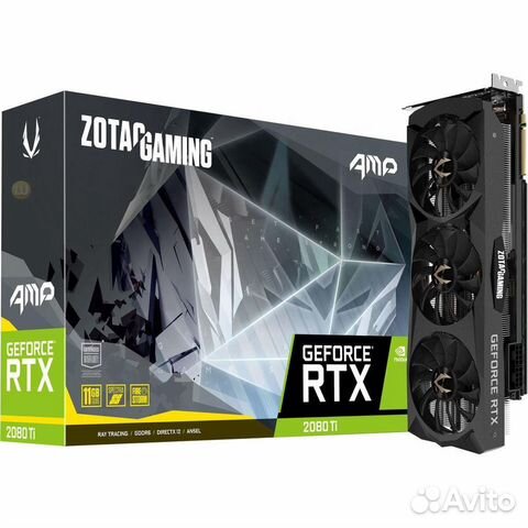 Видеокарта zotac GeForce RTX 2080 Ti ZT-T20810D-10 Видеокарта zotac GeForce RTX 2080 Ti ZT-T20810D-10