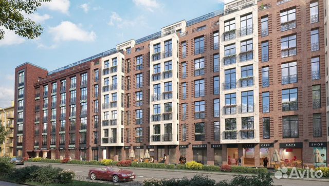 1-к квартира, 52 м², 4/7 эт.