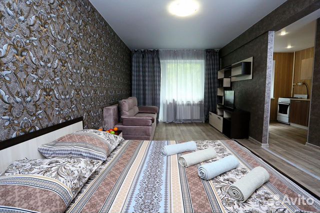 

1-к. квартира, 32 м², 2 кровати