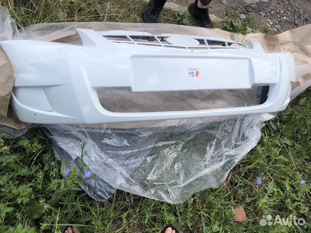 Бампер LADA Priora 2 цвет Белый