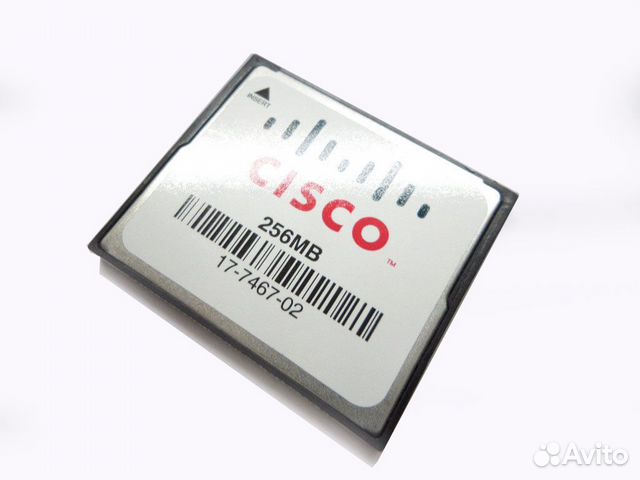 Карта памяти Compact Flash Cisco 256 MB MEM-CF-256