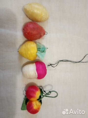 Игрушки из ваты СССР