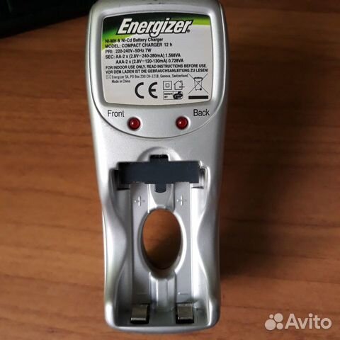 Зарядное устройство energizer compact charger 12h