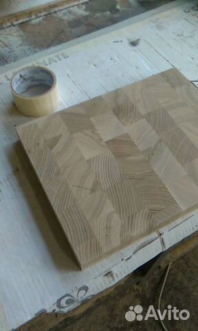 Продаётся доска разделочная торцевая из дерева