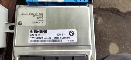 Bmw e39 эбу siemens DME MS 42 комплект М52ту