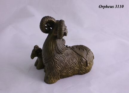 Статуэтка Год Козы(Овцы) - Китайская Бронза ru 158