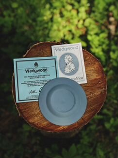 Wedgwood блюдце зимородок, Англия
