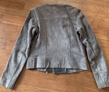 Замшевая куртка Massimo dutti