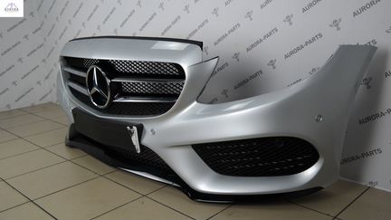 Бампер передний AMG пакет Mercedes W205 C-Klasse