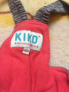 Полукомбинезон kiko 122 зимний для девочки
