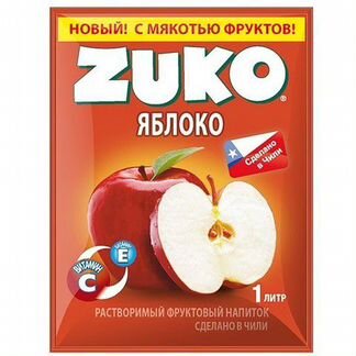 Растворимый напиток Zuko Яблоко 25 г