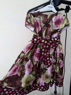 Летнее нарядное американское платье