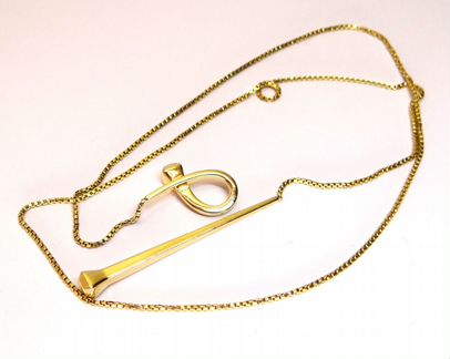Колье Gucci, золото 750 пробы, оригинал