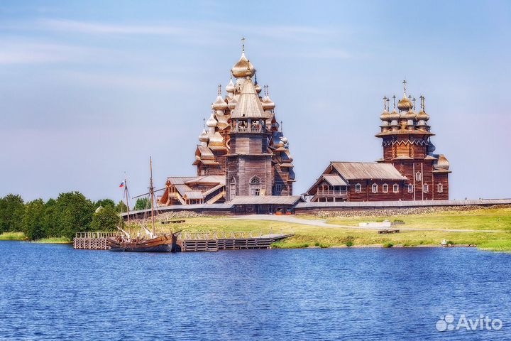 Тур 2 дня в Карелию: парк Рускеала и остров Кижи