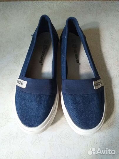 Слипоны женские, р. 38