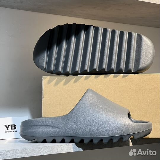 Тапки Adidas Yeezy Slide Slate Grey