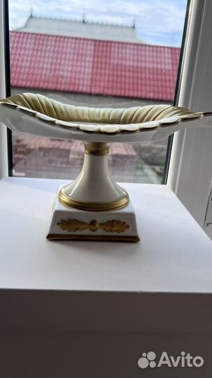 Фруктовница на ножке (дм.30х13)