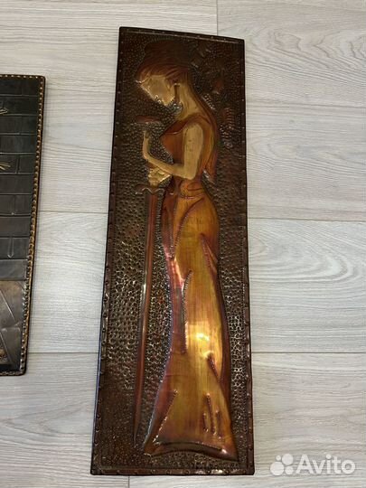 Картина медная чеканка