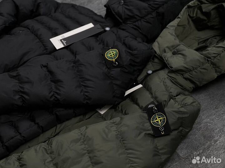 Пуховик Stone Island зимний