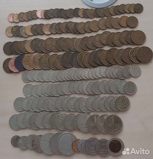 Погодовка монет СССР 1961-1991 г.г