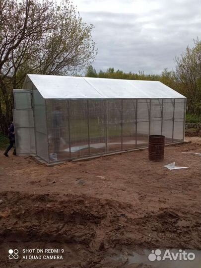 Теплица 3 на 6 из поликарбоната