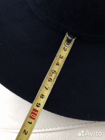 Шляпа женская с широкими полями шерсть