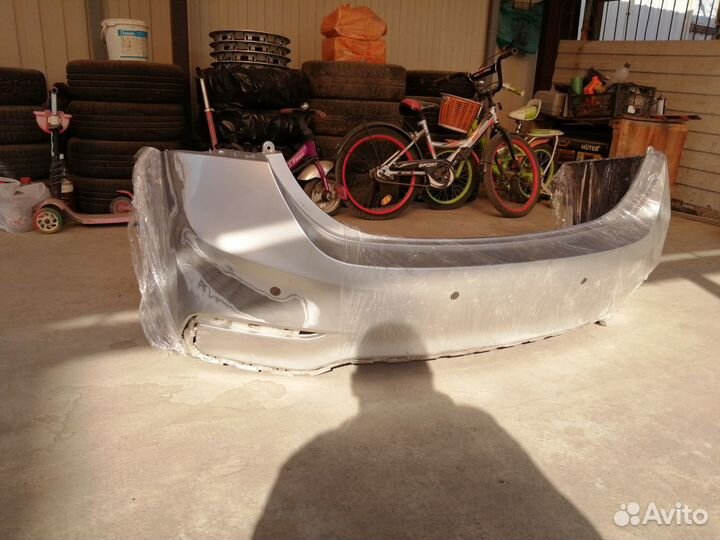 Задний бампер Hyundai Solaris 2018