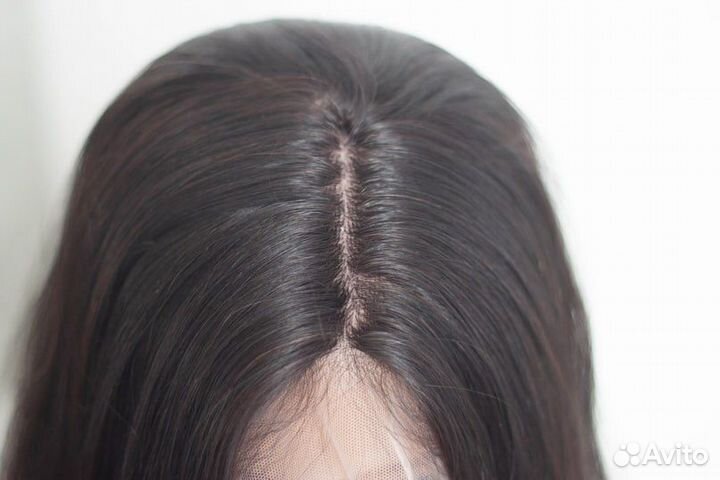 Натуральный парик на шелковом топе